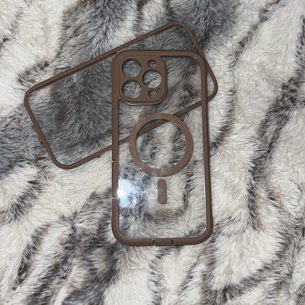 MagSafe Full Body Shockproof Phone case for 16 ProMax,Desert Brown